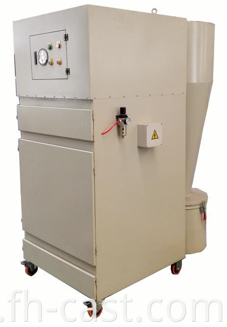 Indoor low noise dust collector 4kw